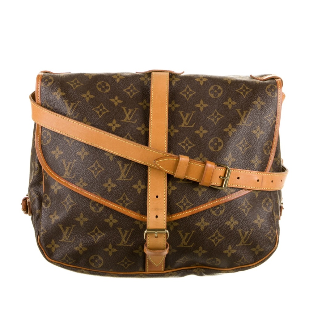Authentic Louis Vuitton Saumur 35